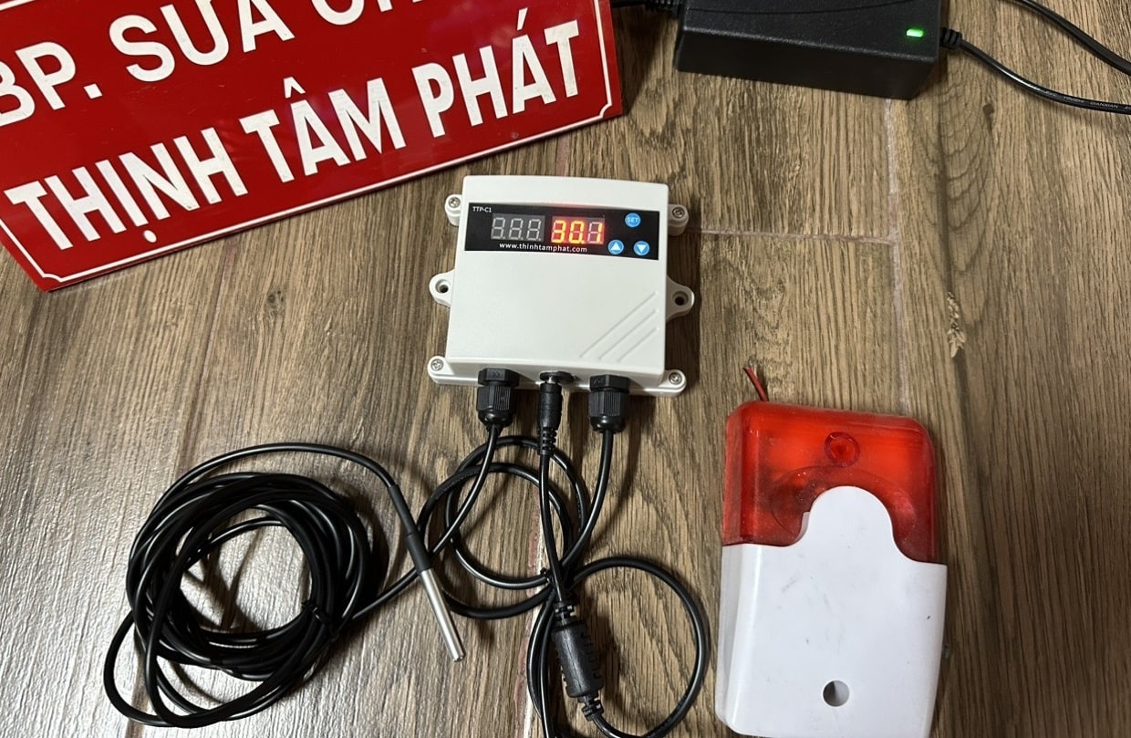 Bộ cảnh báo nhiệt độ kho lạnh, tủ thuốc, tủ lạnh