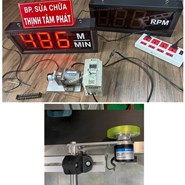 Cách lắp đặt Encoder cho đồng hồ đo tốc độ m/min hoặc RPM