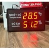 Đồng hồ nhiệt độ và độ ẩm kết nối mạng LAN/WAN qua Wifi