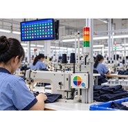 Hệ thống cảnh báo lỗi chuyền may bằng Andon