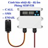 Thiết bị cảnh báo nhiệt độ độ ẩm phòng Server qua SMS, điện thoại, Email